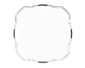 KC Hilites FLEX ERA 4 Light Shield Hard Cover Clear for 5326 Models