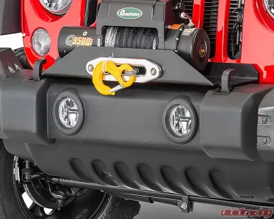 KC Hilites 4 Inch Gravity SAE LED G4 Fog Light Kit Clear for Jeep Wrangler JK 2010-2018 - 1497