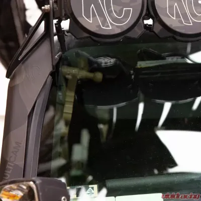 KC Hilites Universal Wire Hider for 6300 Models - Durable Black Plastic Cable Management - 6300