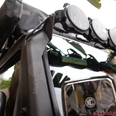 KC Hilites Universal Wire Hider for 6300 Models - Durable Black Plastic Cable Management - 6300