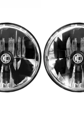 KC HiLiTES Gravity LED 7" Headlight Pair for Jeep Wrangler JK 2007-2018 DOT Compliant                                     - 42351 - Image 4