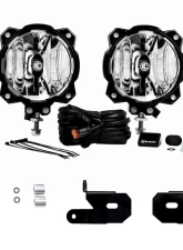 KC HiLiTES KC A-Pillar Light Mount Brackets for 2018-2019 Jeep Wrangler, Durable Steel                                     - 7318 - Image 2