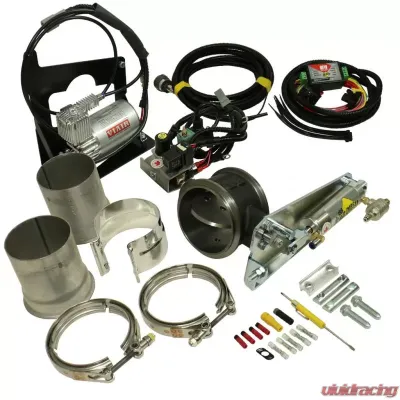 BD Diesel Exhaust Brake - 2003-2005 Dodge Air/Remote 4in Dodge 2003-2005 5.9L 6-Cyl - 1027338