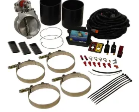 BD Diesel Positive Air Shut-Off w/Test Function - Universal 4.0in c/w Electronics