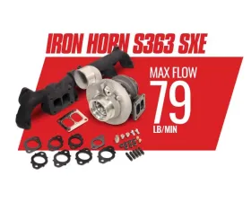 BD Diesel BD Iron Horn 5.9L Cummins Turbo Kit S363SXE/76 0.91AR Dodge 2003-2007 Dodge 2003-2007 5.9L 6-Cyl