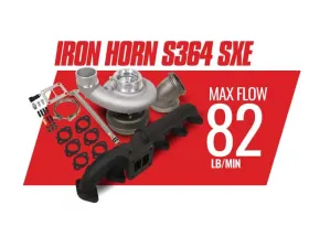BD Diesel BD Iron Horn 5.9L Cummins Turbo Kit S364SXE/80 0.91AR Dodge 2003-2007 Dodge 2003-2007 5.9L 6-Cyl