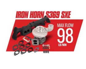 BD Diesel BD Iron Horn 5.9L Cummins Turbo Kit S369SXE/80 1.00AR Dodge 2003-2007 Dodge 2003-2007 5.9L 6-Cyl