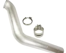 BD Diesel Downpipe Kit - S400 4in Aluminized Full Marmon 4.2