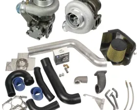 BD Diesel Super B Twin Turbo Kit w/FMW Billet Wheel on Secondary - Dodge 98.5-02 24-valve Dodge 1998-2002