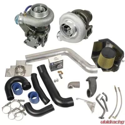 BD Diesel Super B Twin Turbo Kit w/FMW Billet Wheel on Secondary - Dodge 98.5-02 24-valve Dodge 1998-2002 - 1045320