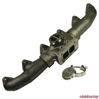 BD Diesel BD Cummins 20-degree Wastegated T4 Exhaust Manifold Dodge 1998.5-2018 5.9L/6.7L - 1045996-T4