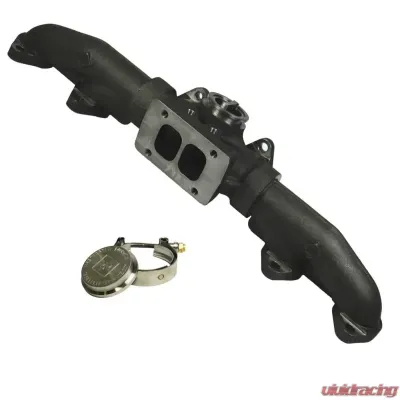 BD Diesel BD Cummins 20-degree Wastegated T6 Exhaust Manifold Dodge 1998.5-2018 5.9L/6.7L - 1045996-T6