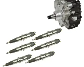 BD Diesel BD 6.7L Cummins Stage 2 Performance CR Pump & Injectors Package Dodge 2007.5-18