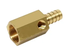 BD Diesel BD Transmission Cooler Sensor Adapter (1300620/1300621) -10 JICM x 1/2 Barb