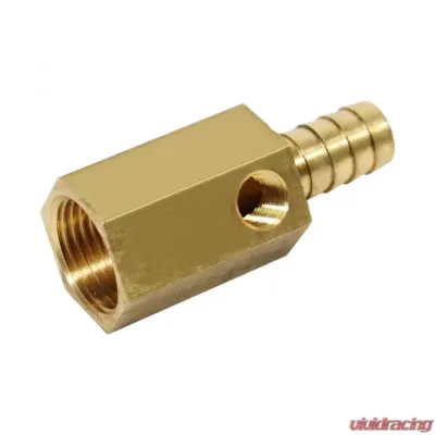 BD Diesel BD Transmission Cooler Sensor Adapter (1300620/1300621) -10 JICM x 1/2 Barb - 1400142