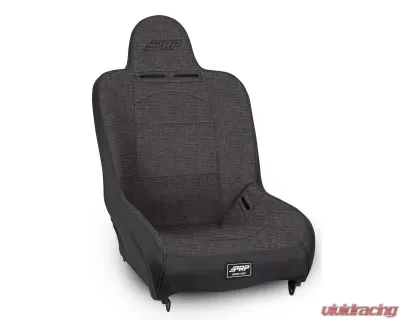 PRP Seats Premier High Back Suspension Seat Black with Silver Outline A100110-54 - A100110-54