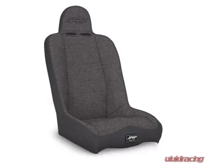 PRP Seats Daily Driver High Back Suspension Seat Black with Silver Outline A140110-54 - A140110-54
