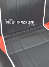 PRP Seats GT/S.E. Rear Suspension Seat Black with Red Outline for Polaris RZR XP 1000 2014-2018                                     - A58R-237 - Image 2