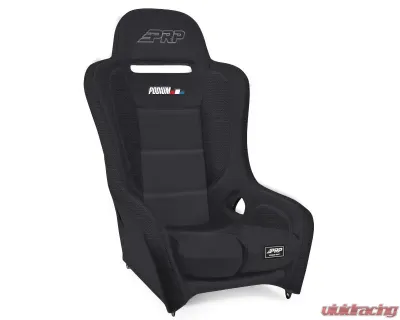 PRP Seats Podium Elite Suspension Seat Black Vinyl for UTV, Off-Road, Racing Use - A9101-201