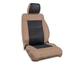 PRP Seats Front Seat Covers Tan and Black for Jeep Wrangler JK 2011-2012 B019-05
