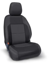 PRP Seats Front Seat Cover with Grey Stitching for 2016+ Toyota Tacoma B053-03                                     - B053-03 - Image 2