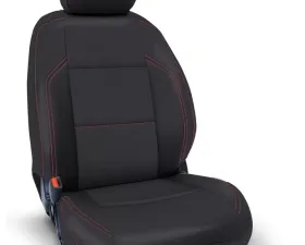 PRP Seats Front Seat Cover with Red Stitching for Toyota Tacoma 2016+