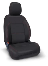 PRP Seats Front Seat Cover with Grey Stitching for 2016+ Toyota Tacoma B053-03                                     - B053-03 - Image 4