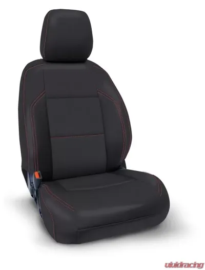 PRP Seats Front Seat Cover with Grey Stitching for 2016+ Toyota Tacoma B053-03 - B053-03