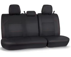 PRP Seats Rear Bench Cover with Red Stitching for Toyota Tacoma 2016+