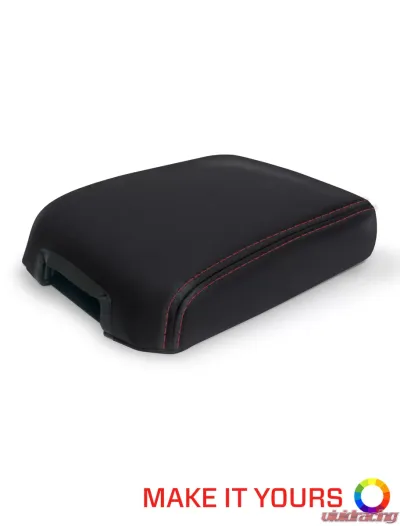 PRP Seats Center Console Cover with Red Stitching for Toyota Tacoma 2016+ - B102-01