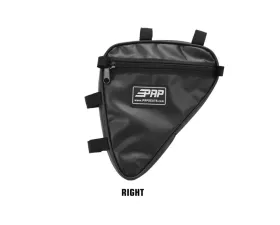 PRP Seats Truss Bag Right Vinyl Coated Nylon Black E26R-223 for Off-Road Vehicles