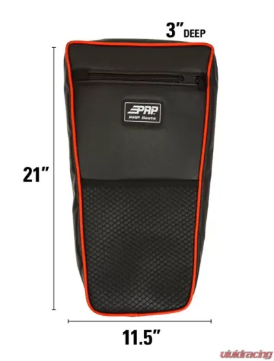 PRP Seats Black Center Bag for Polaris RZR E34-210, Durable Material, Custom Fit - E34-210