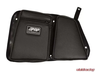 PRP Seats Rear Passenger Side Black Door Bag with Knee Pad for Polaris RZR E41-210 - E41-210