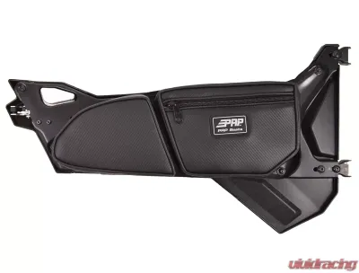 PRP Seats Driver Side Black Door Bag with Knee Pad for Polaris RZR 900 E43-210 - E43-210