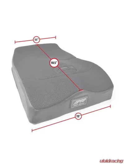 PRP Seats Alpha Seat Cushion for H73 - High-Quality Foam, Black Color, Custom Fit - H73