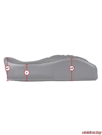 PRP Seats Alpha Seat Cushion for H73 - High-Quality Foam, Black Color, Custom Fit - H73