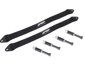 PRP Seats Front Limit Strap Kit for Polaris RZR 2014-2023, Durable Black Material