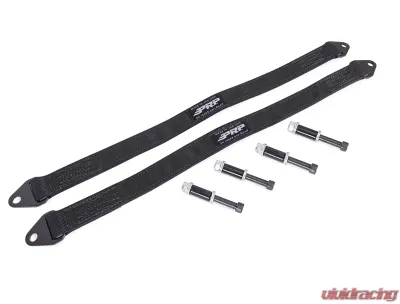 PRP Seats Rear Limit Strap Kit for Polaris RZR 2014-2023, Durable Nylon, Black - ODL-217411