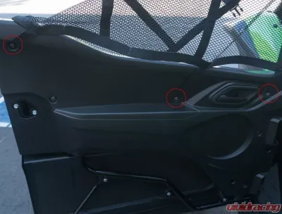 PRP Seats Mesh Window Net Set for 2020 Kawasaki Teryx KRX 1000 2-Door, W35 Size - W35