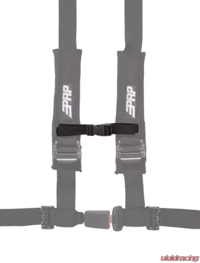 PRP Seats 3 Inch Sternum Strap for SB3SS - Durable Black Safety Harness Accessory - SB3SS