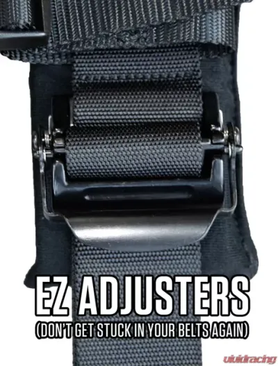 PRP Seats SB4.3R 3 Inch 4 Point Harness Red Clearance for Racing and Off-Road Use - SB4.3R