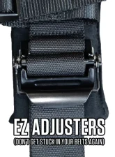PRP Seats 3 Inch 4 Point Harness Yellow for SB4.3Y - Durable Safety Restraint System                                     - SB4.3Y - Image 2