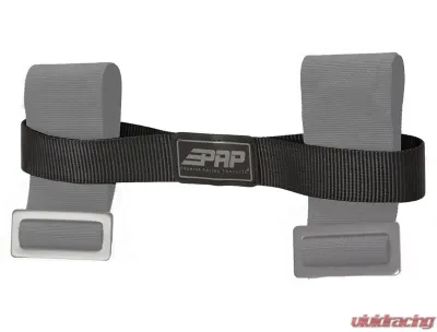 SBBM PRP Seats Belt Minders Black Pair for Universal Fitment - Durable Material - SBBM