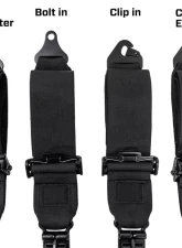 3 Inch Latch and link Lap Belt PRP Seats                                     - SBLap3 - Image 2