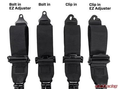3 Inch Latch and link Lap Belt PRP Seats - SBLap3