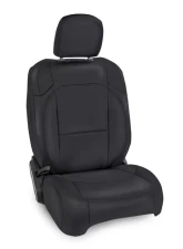 PRP Seats All Black Front Seat Covers Pair for Jeep Wrangler JL 4 Door | Gladiator JT 2018+                                     - B039-02 - Image 2