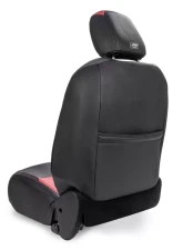 PRP Seats Black and Grey Front Seat Covers Pair for Jeep Wrangler JL 4 Door Gladiator JT 2018+                                     - B039-03 - Image 2