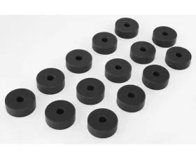 Rugged Ridge Body Mount Kit, Black; 55-73 Jeep CJ5 Jeep CJ-5 1959-1973