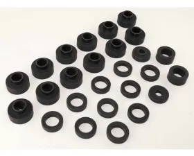 Rugged Ridge Body Mount Kit, Black; 81-86 Jeep CJ8 Jeep Scrambler 1981-1985
