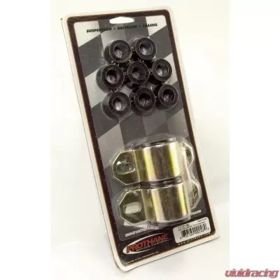 Rugged Ridge Suspension Stabilizer Bar Bushing Kit, Front, Black, 15/16; 76-86 CJ Jeep - 1-1101BL